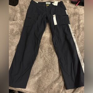 Woman’s Midnight Navy Tactical Pants with Reflective Stripe